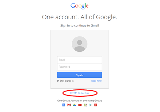 create gmail account 1